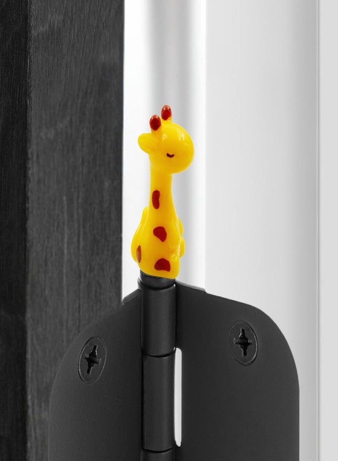 Wallertree Mini Giraffe Hinge Head Animals Set of 3 - Magnetic Hinge Head Home Decoration - Door Hinge Heads Decorative Topper Miniature - Image 3